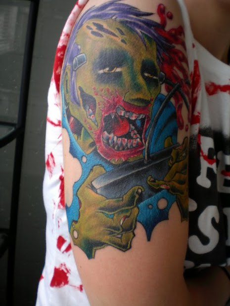 zombie tattoo design beautyway2life