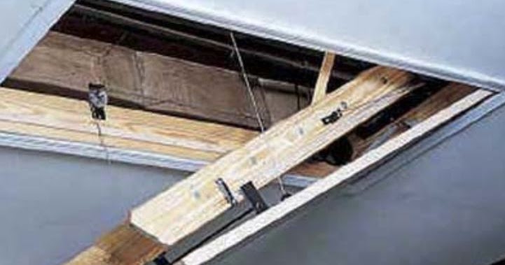 Replacing the cord on pull-down attic  - Centerpointe Communicator