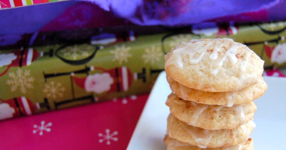 SteakNPotatoesKindaGurl Eggnog Cookies with Eggnog Glaze