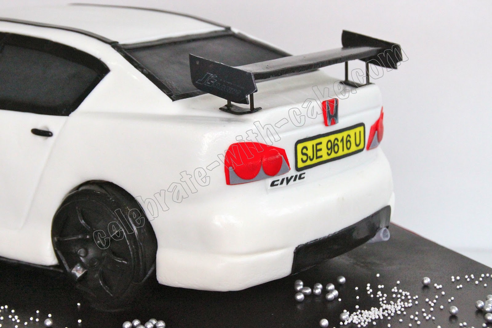 Celebrate with Cake! Sculpted Honda Civic