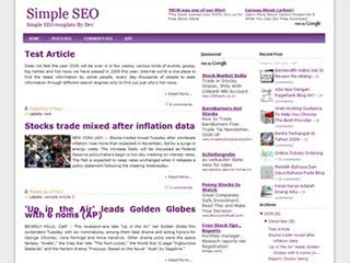 download template seo friendly