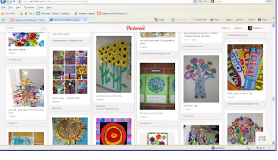 Pinterest Earth Day collection