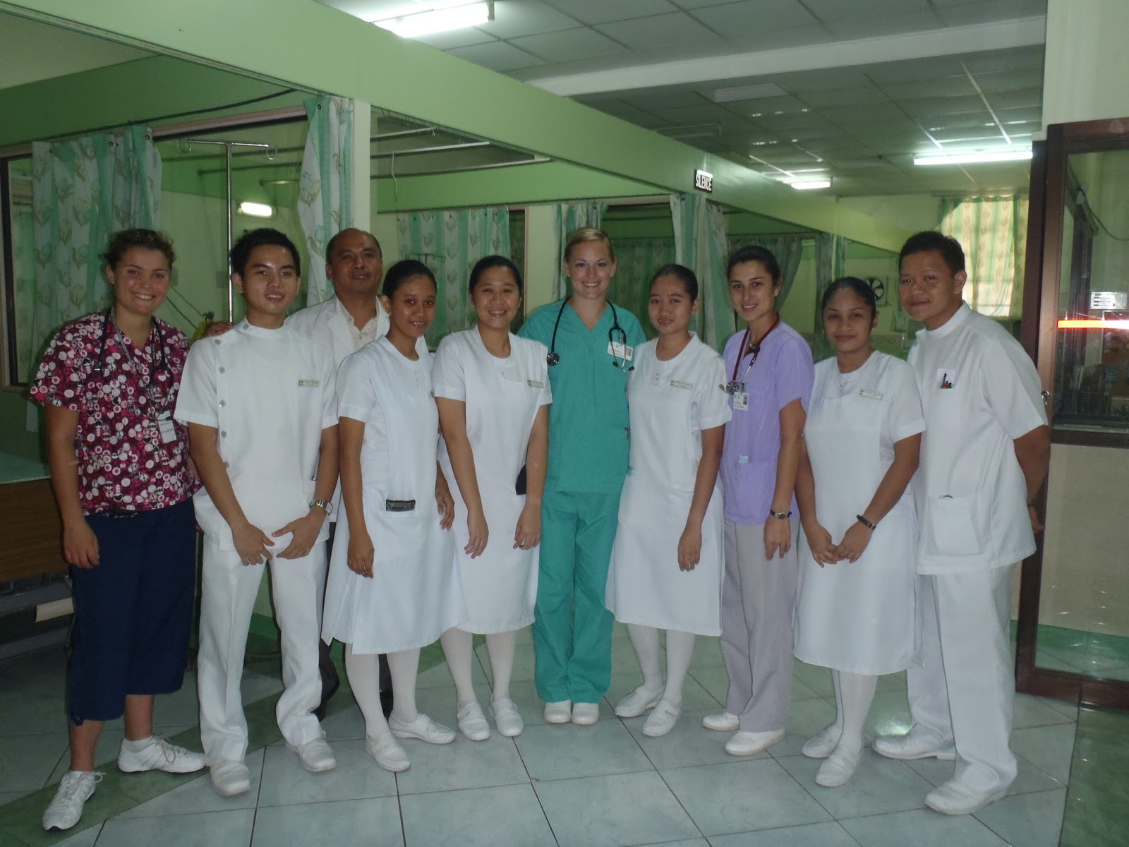 U of S Nursing Students Philippines 2011 February 2011