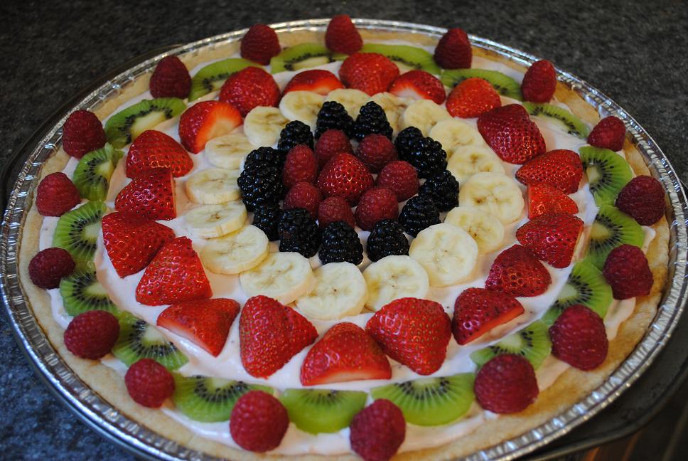 Maggie's LesVegan Kitchen Vegan Fruit Pizza