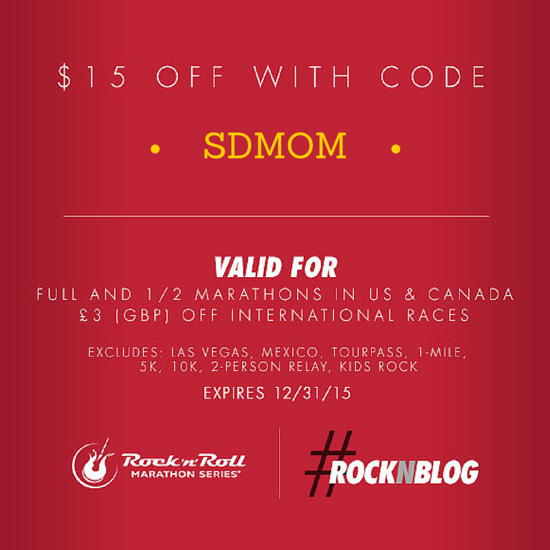 Running with SD Mom RockNBlog WomensRunning Giveaway and Discount