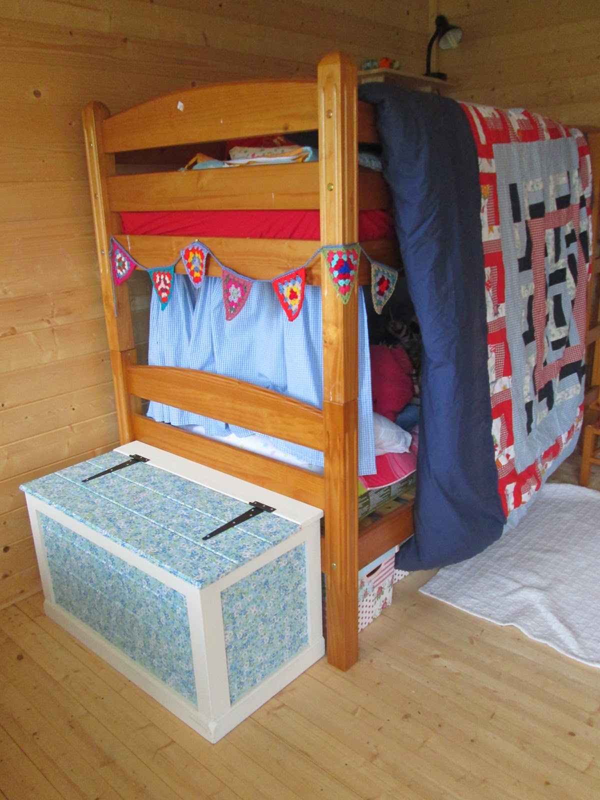 Three Stories High Upcycled Blanket box