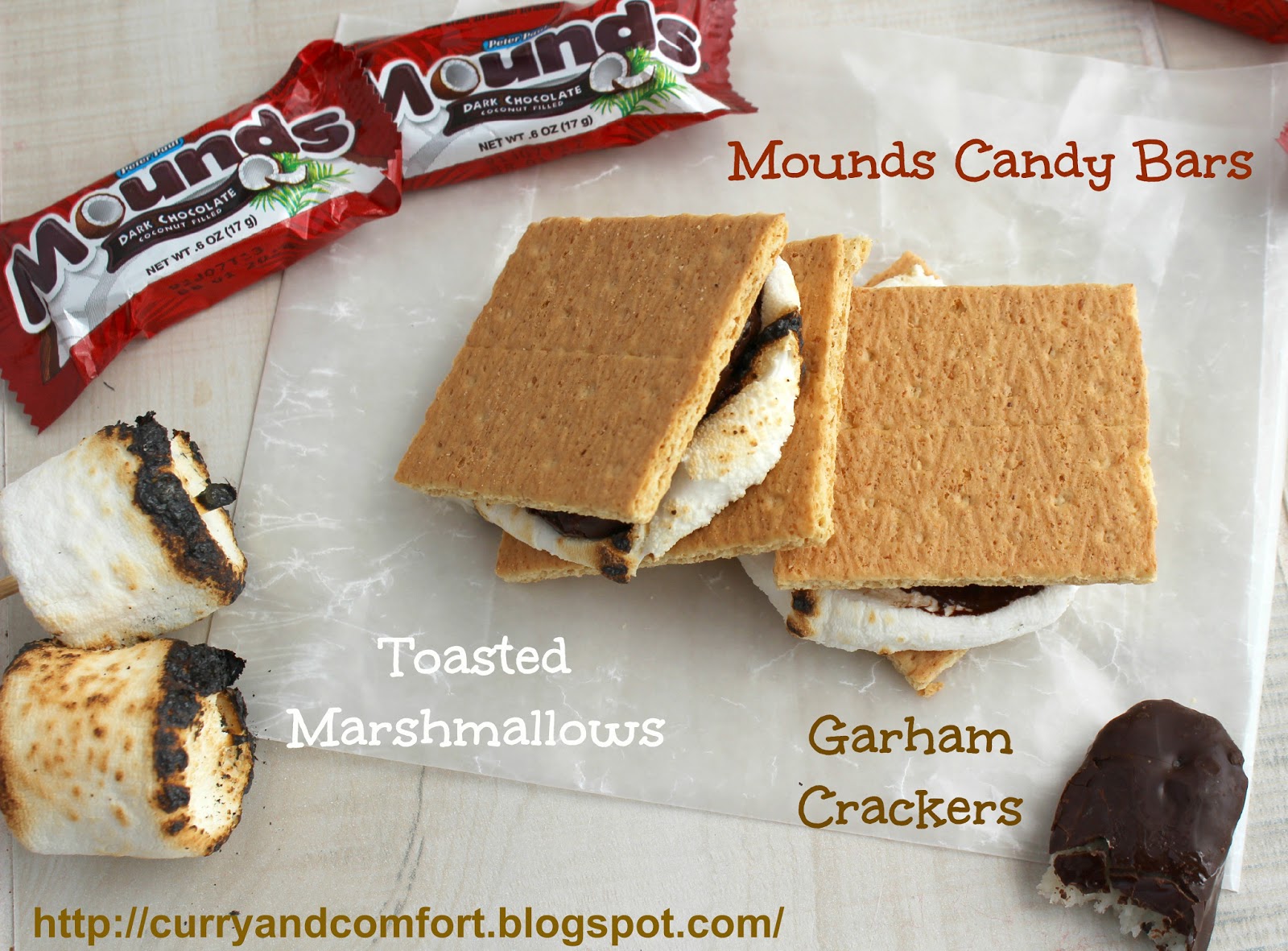 Kitchen Simmer S'mores with Mounds Candy Bars