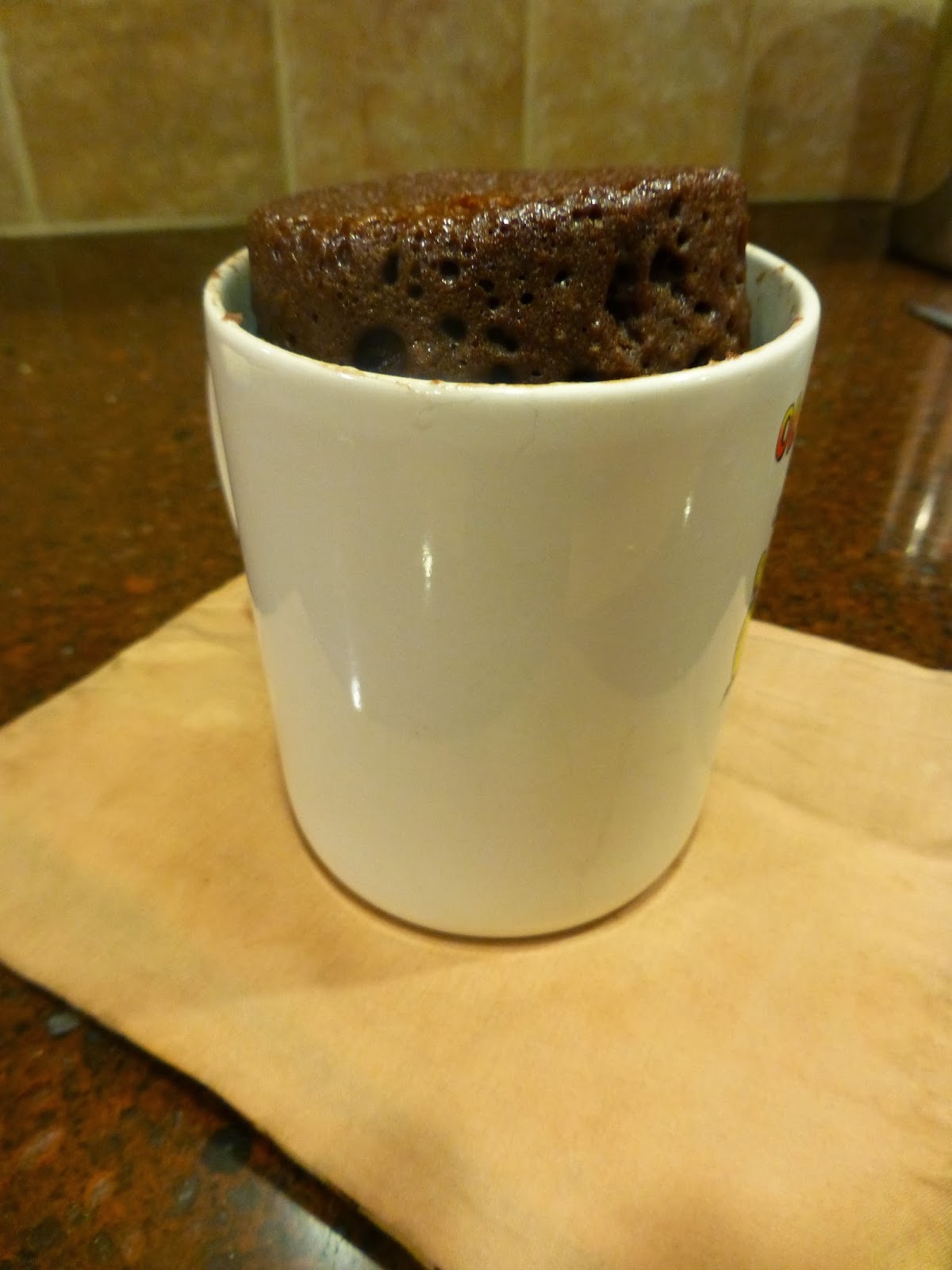 School of Eating Good Mug Fudge Cake