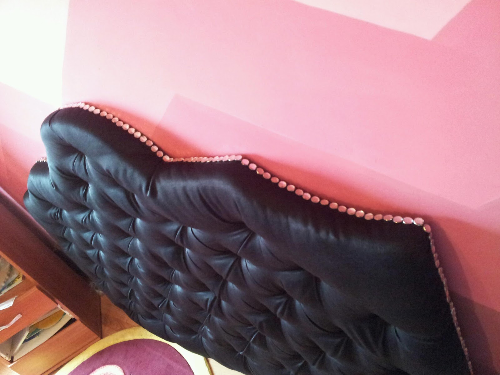 by Ozana Upholstered headboard tutorial diy (how to diamond tuft)