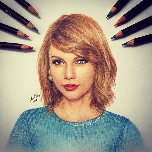 03-Taylor-Swift-André-Manguba-Celebrities-Drawn-and-Colored-in-with-Pencils-www-designstack-co