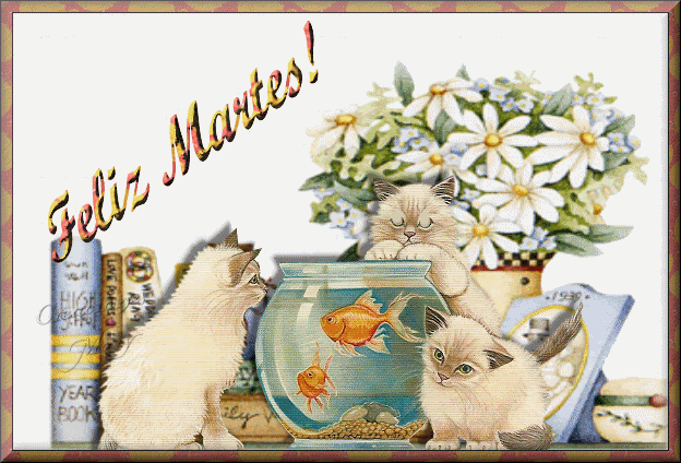 Resultado de imagen de feliz martes con flores azules