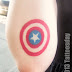 Celebrating Independence With a Captain America Tattoo