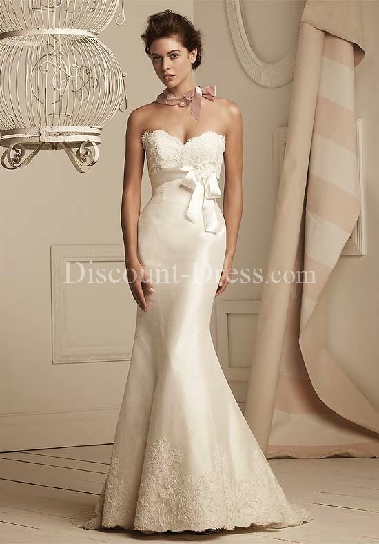  Princess Strapless Floor Length Attached Dupioni Beading #Wedding #Dress
