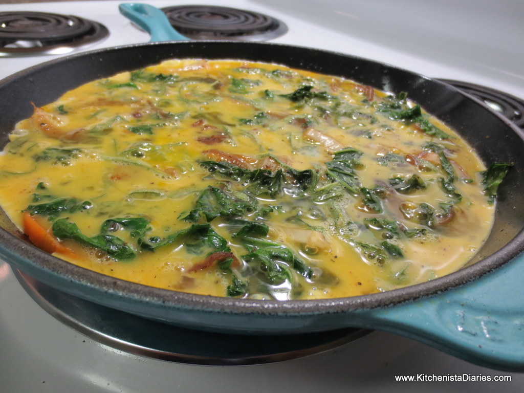 Bacon, Fennel & Kale Frittata with Sweet Potato Crust The Kitchenista