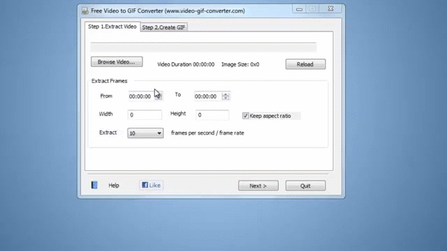 Convert video file to animated gif ~ WorldTech2day!!