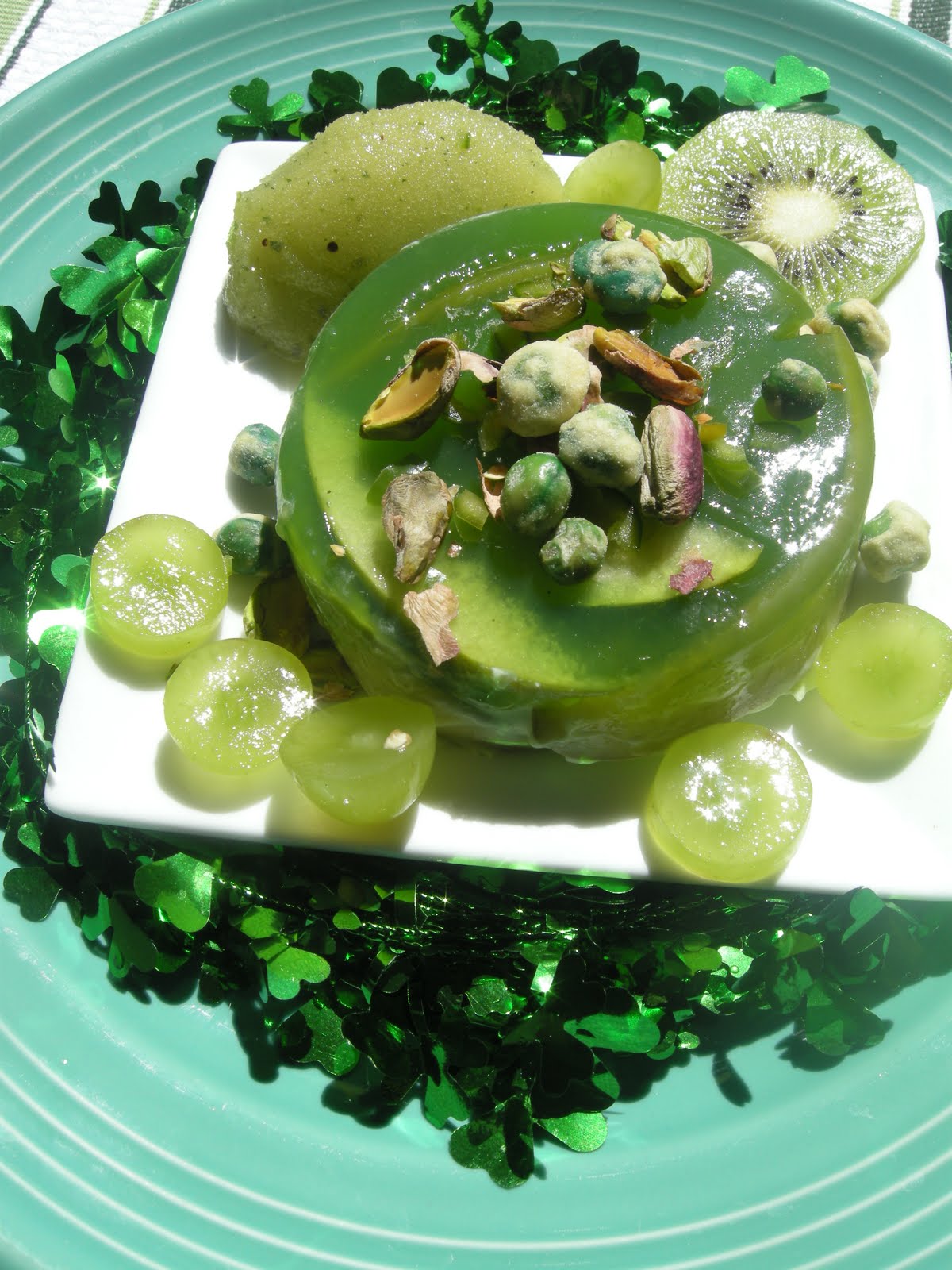 Kitchens Are Monkey Business Dessert Wars. March Challenge. Emerald Isle.