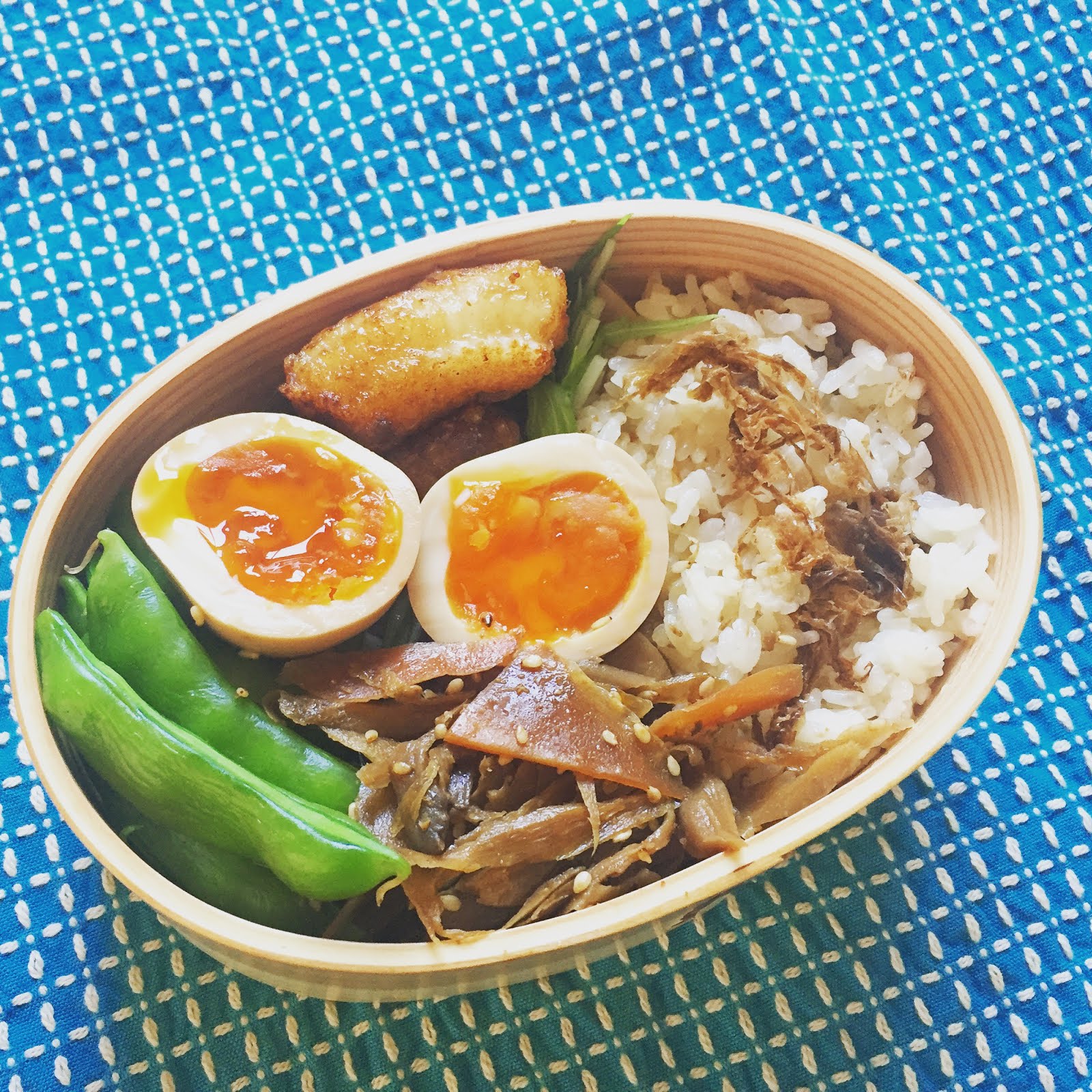 キママメシ カスベの唐揚げ弁当