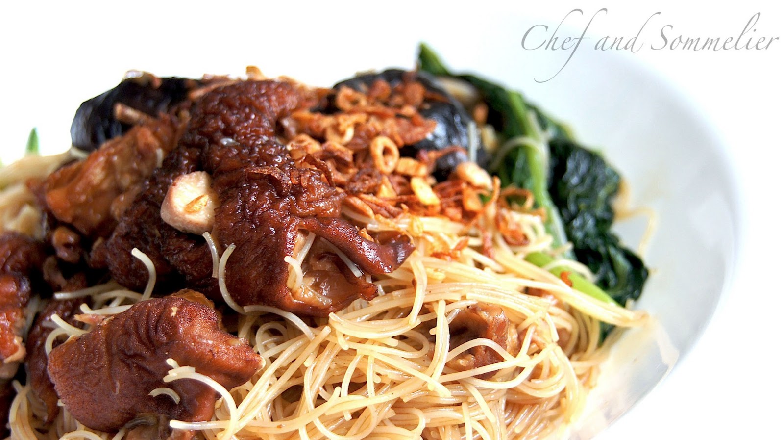 Chef and Sommelier Braised Pork Trotters Bee Hoon