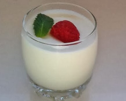 Mousse De Yogurt Aromatizado En Vainilla
