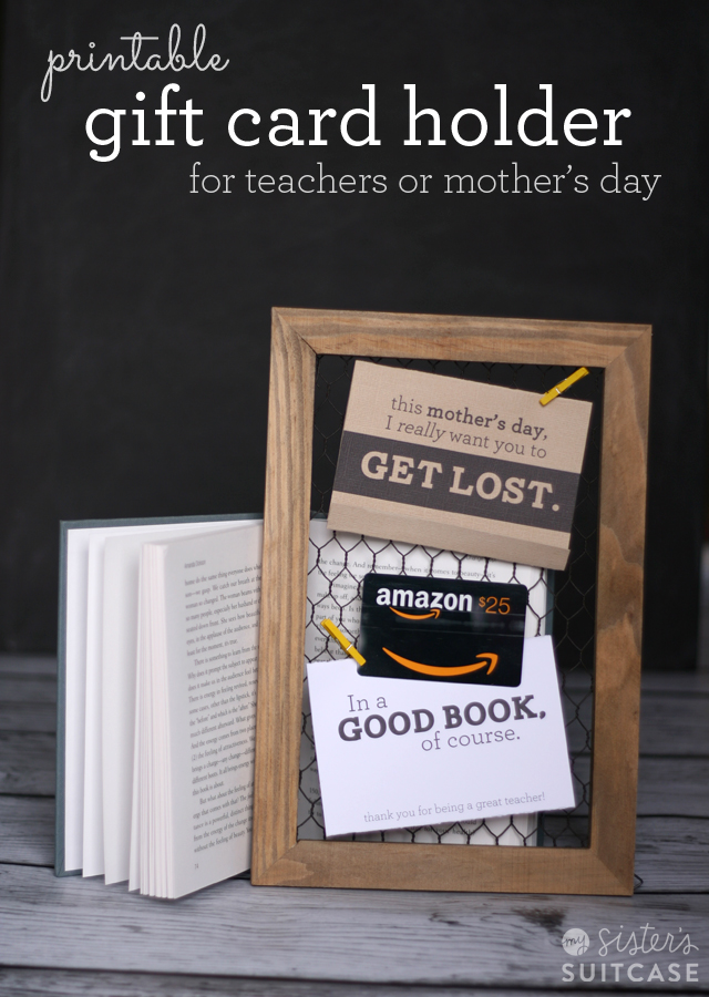 Mother\u0026#39;s Day Gift Card Holder + Amazon GIVEAWAY! - My Sister\u0026#39;s ...