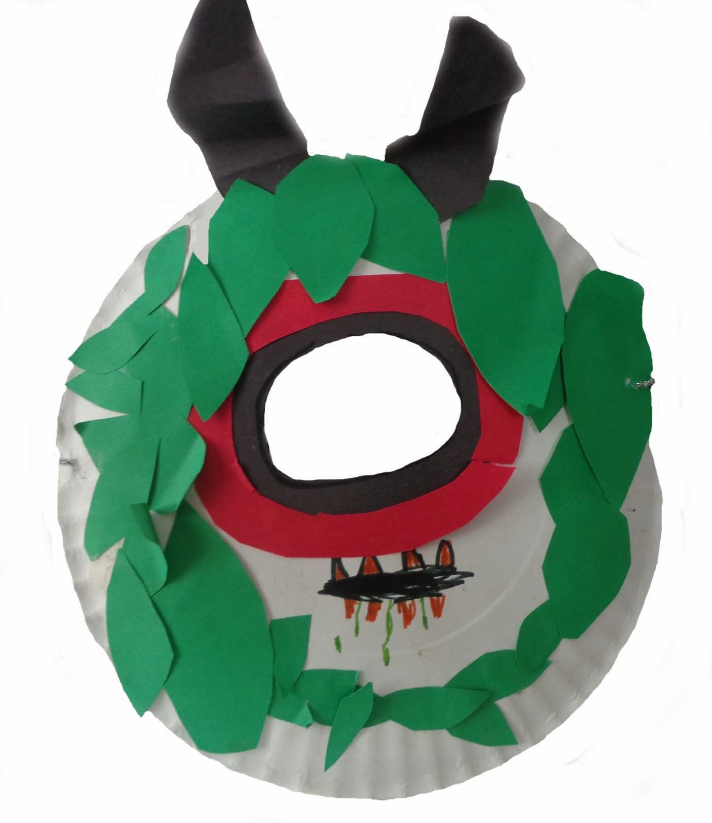 Easy Crafts on a Budget for Kids 4 to 104 Halloween Mask from Paper Plates