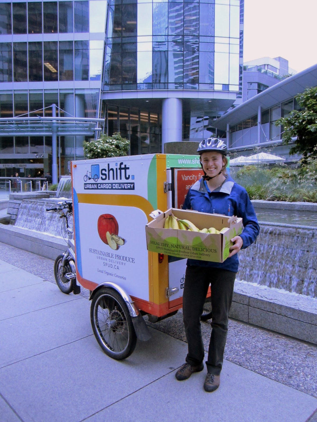 Spokesmama Bike Life SPUD Organic Food Delivery