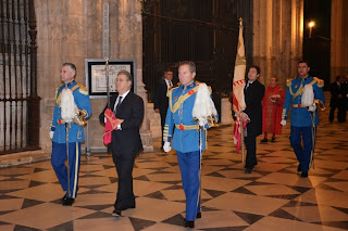 Procesión Claustral, espada de San Fernando Procesión Claustral, espada de San Fernando