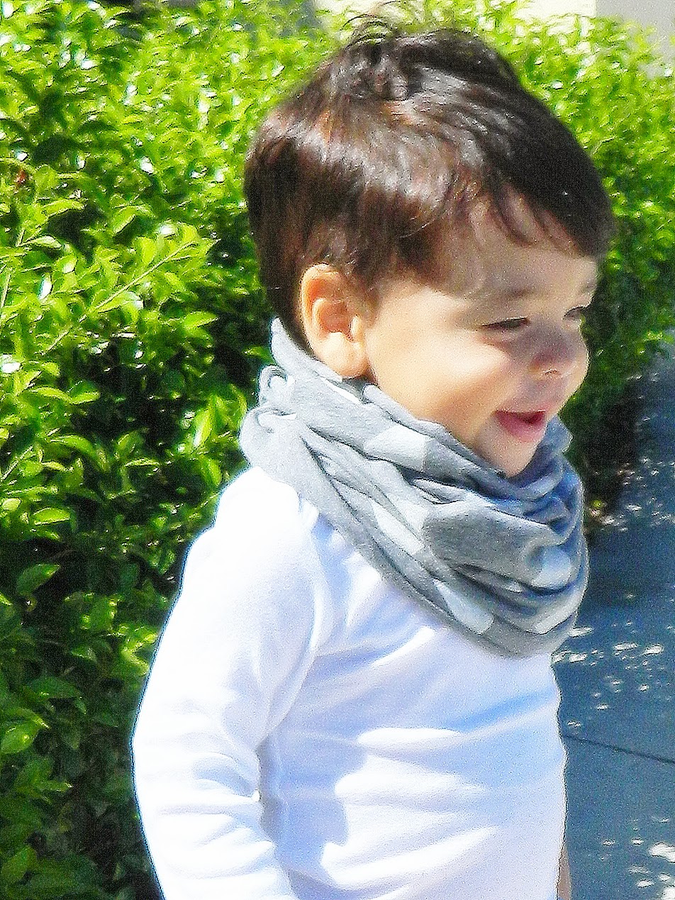 JoyBound DIY toddler infinity scarf