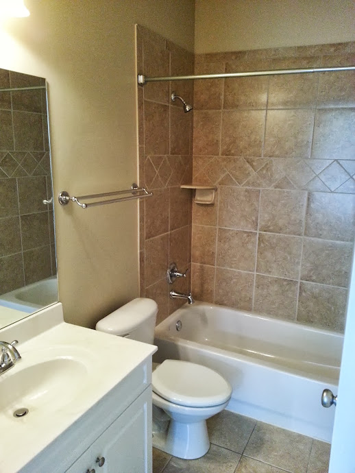 3rd Bath with separate entry doors from 2nd Bedroom and hallway off Living Room