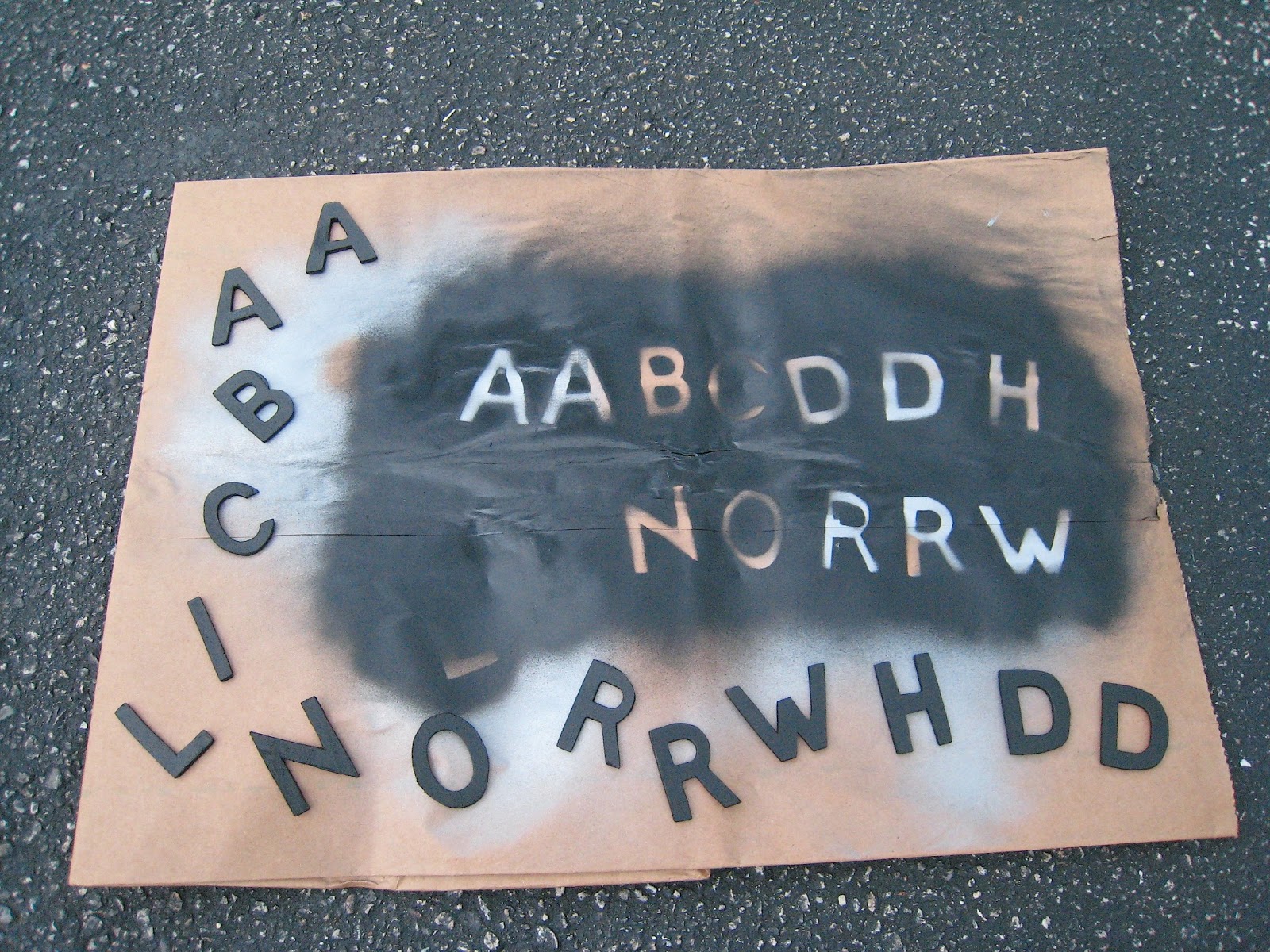 Rhody Life DIY Chiseled Wood Letters