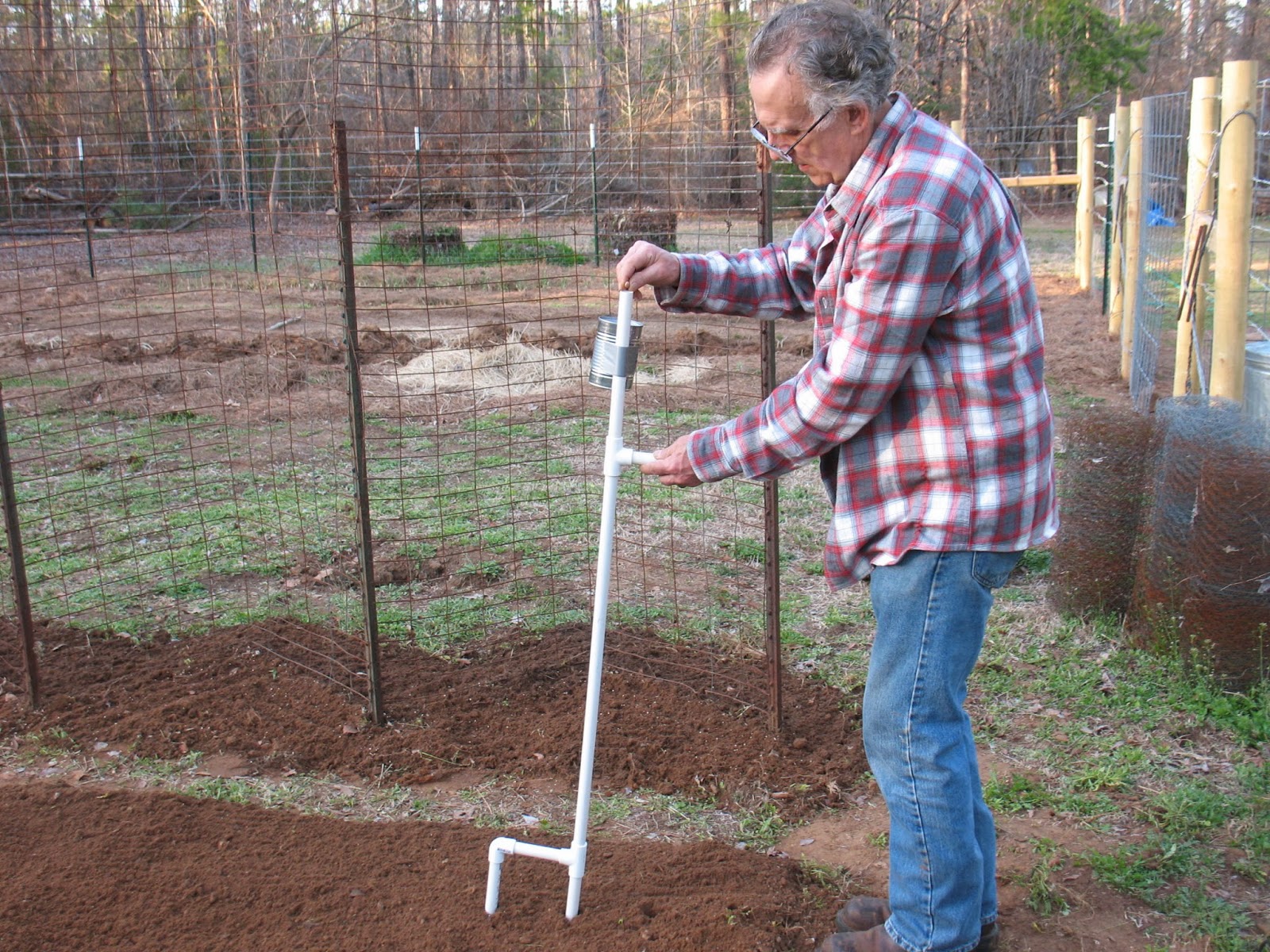 Sensible Survival Build a HandHeld Corn and Bean Planter
