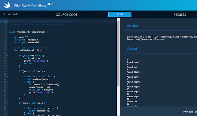 ibm swift sandbox