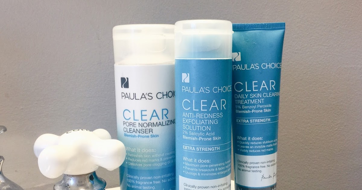 Franish review paula's choice clear extra strength acne kit (with