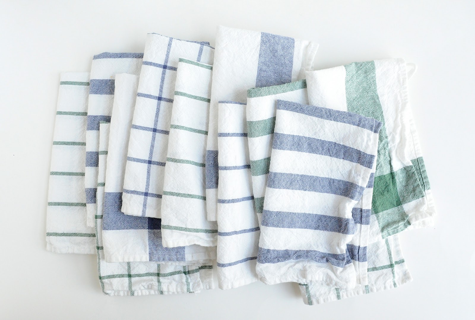 diy easy cloth napkins from ikea dish towels
