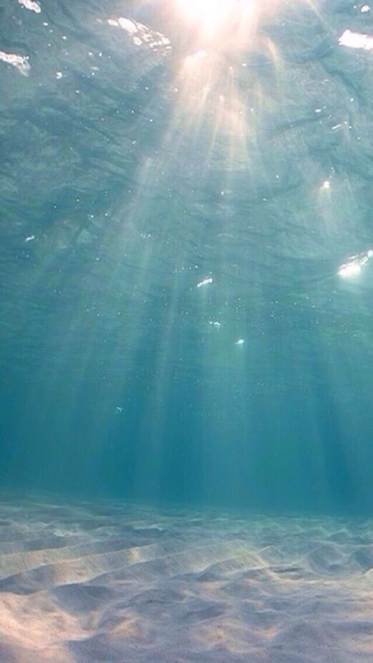   Sunlight Under The Water   Android Best Wallpaper