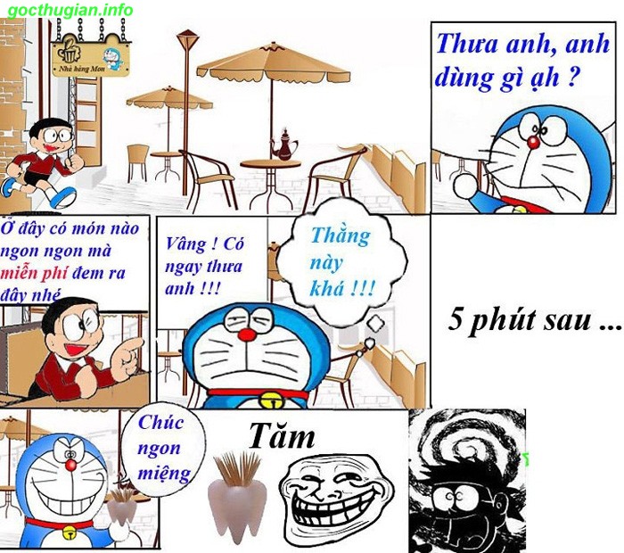 Đôrêmon chế - ngữa mặt lên trời hận đời vô đối