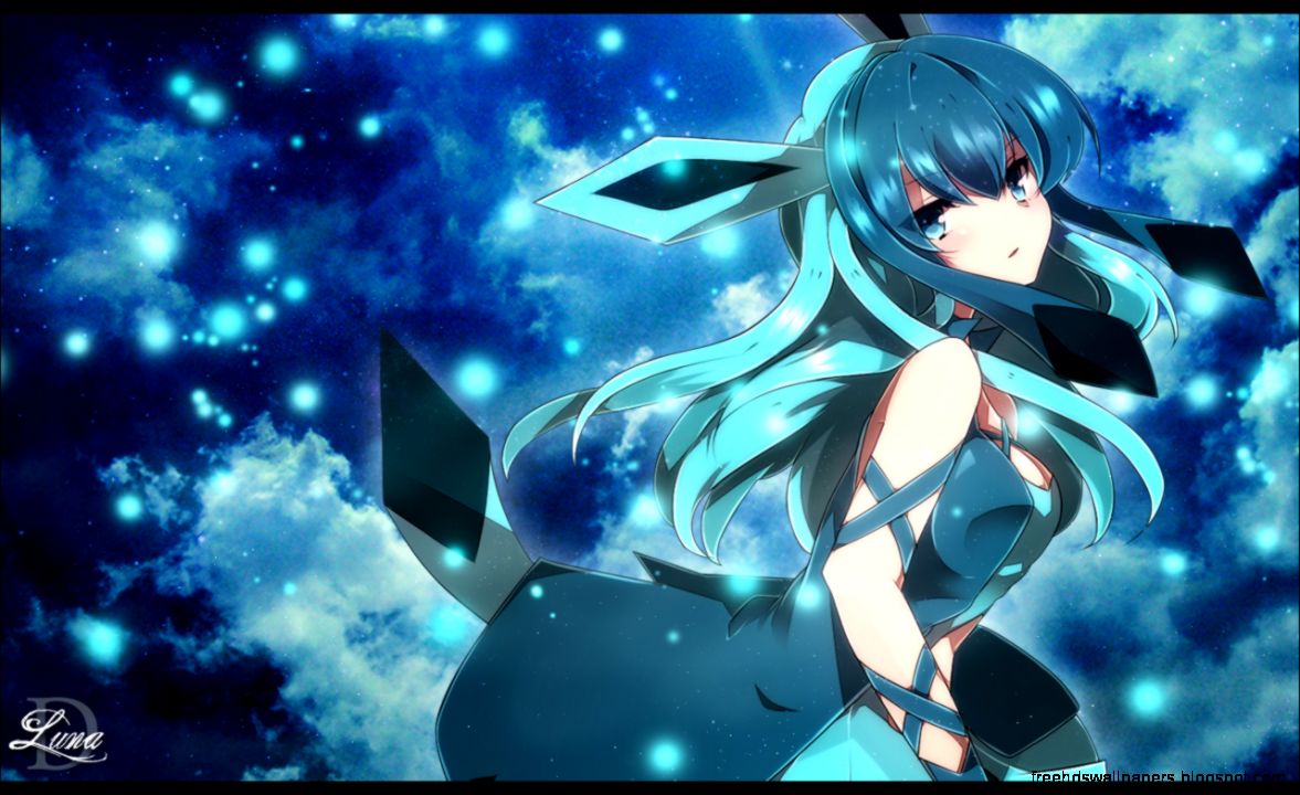 Pokemon Human Glaceon Pokemon Human Glaceon