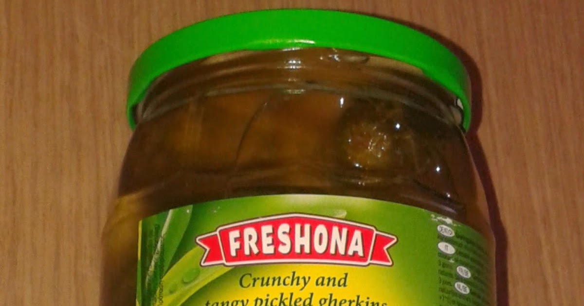 Live a Lidl Freshona Pickled Gherkins