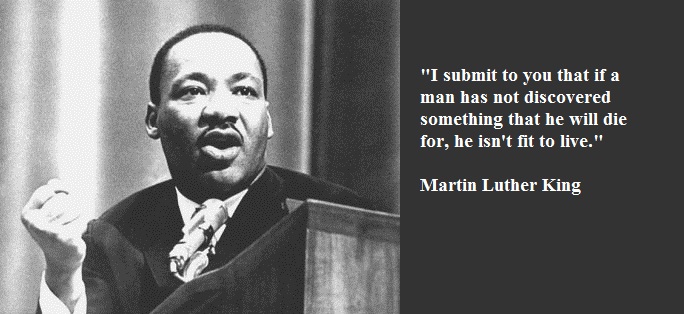 MC FÜBBment: Inspirational Words - Martin Luther King, Jr.