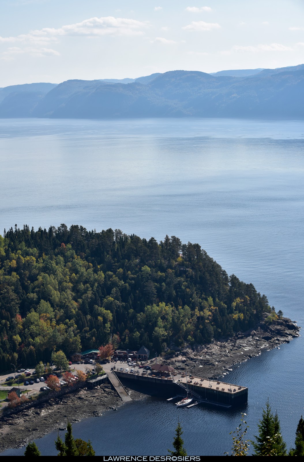 Le quai de SainteRoseduNord...