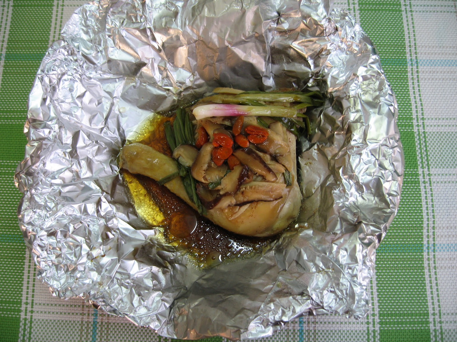 Sumptuous Flavours Chicken In Tin Foil