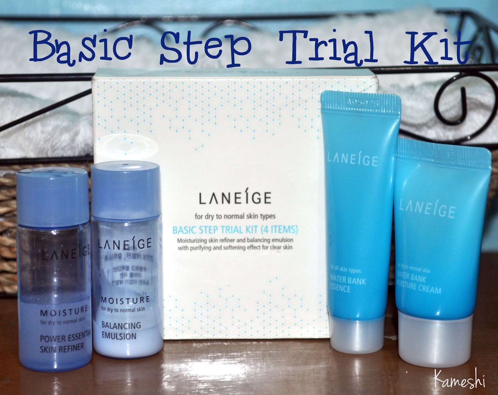 Kameshi's Yellow Mind Laneige Basic Step Trial Kit Review