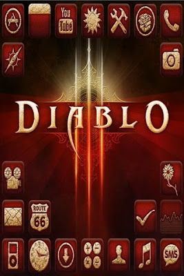 Diablo 3 theme for iPhone