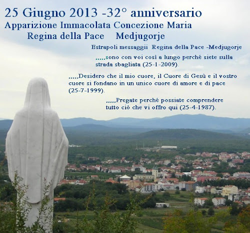 Immacolata Concezione Regina Del Cielo E Della Terra Maria Madre Di Gesu Risorto Trinita Giugno 2013