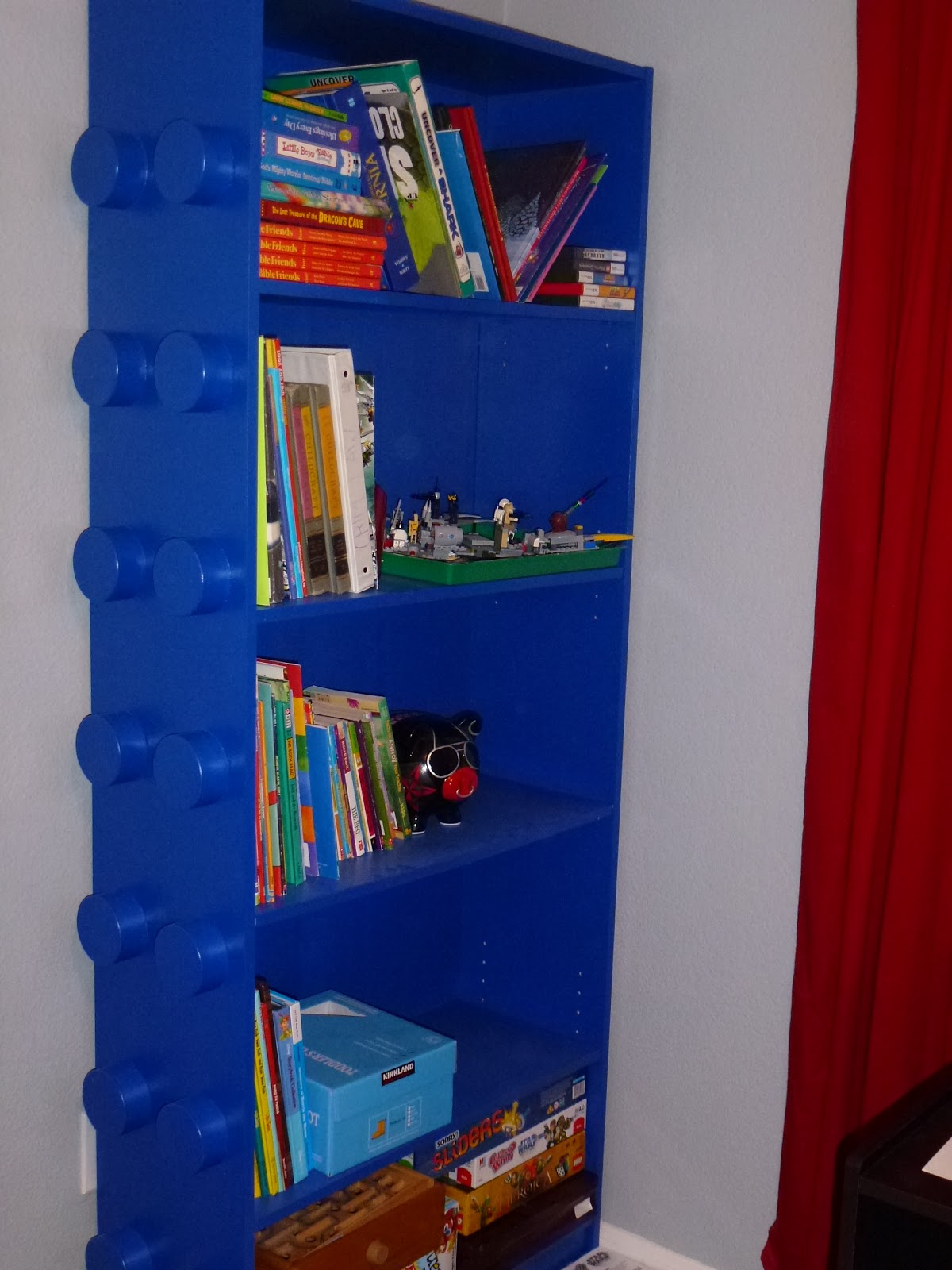 4daysgourmet The LongAwaited Lego Bookshelf