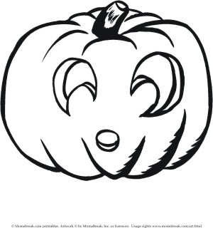 4 Picture of Cute Pumpkin Coloring Pages >> Disney Coloring Pages