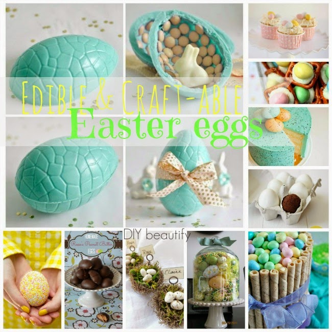 Lineup of Easter Egg Desserts DIY beautify