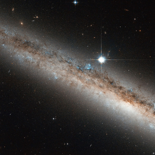 Edge-on Spiral Galaxy NGC 4517