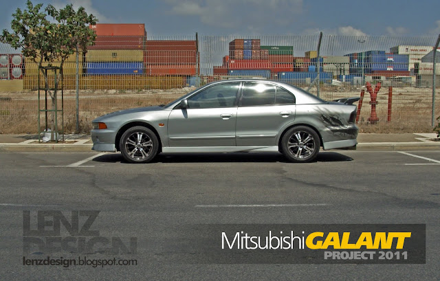Mitsubishi Galant Tuning Lenzdesign Project 2011