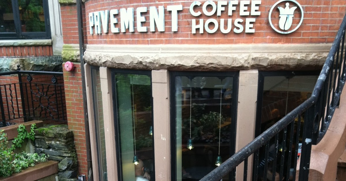 Drinking Time Pavement Coffee House Boston, Massachusetts